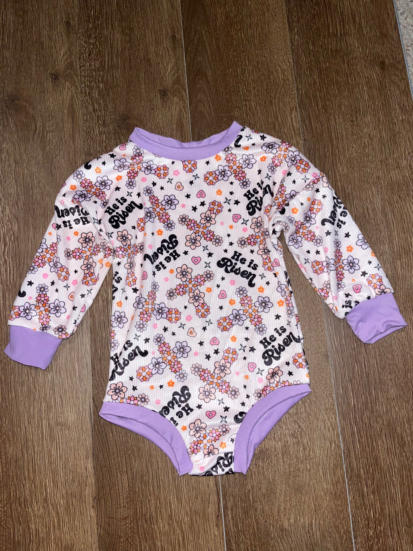 He is Risen Cozy Romper